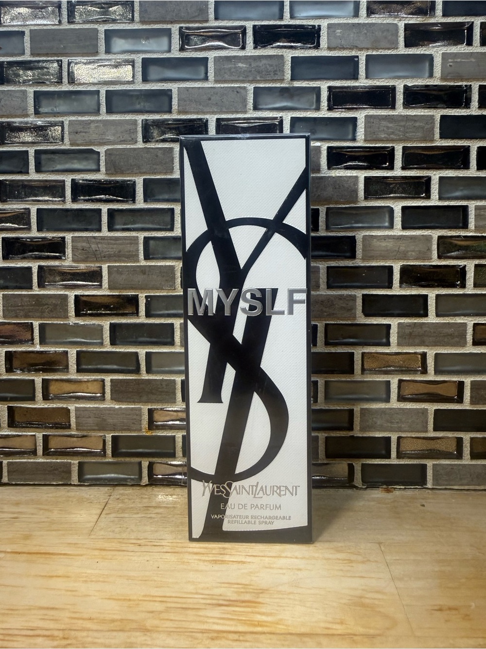 Yves Saint Laurent MYSLF Bottle in Black & White Accent